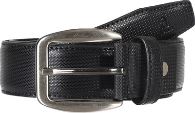 

Kara Men Casual, Formal, Party, Evening Black Artificial Leather Belt