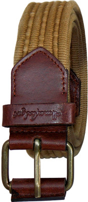 

Honey Badger Men & Women Casual Khaki Genuine Leather Belt