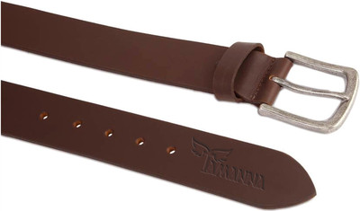 

Tamanna Men Formal Brown Genuine Leather Reversible Belt
