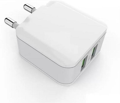 

Starbust Dual USB 2.4A Output Quick Charging By LDNIO (Model:DL-AC53) Camera Battery Charger(White)