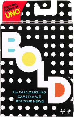 

Mattel BOLD Card Game(Multicolor)