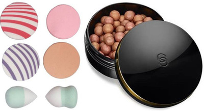 

Oriflame Sweden Giordani Gold Bronzing Pearls 25g (Dark Bronze - 32084) Wth Puff Sponge(Set of 7)