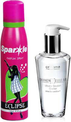 

Oriflame Sweden Diamond Cellular Anti-Ageing Cream 50ml (13659) with one sparkle perfume spray 150 ml(Set of 2)