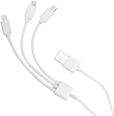 

Digitek DC1M 3-1 Power Cord(Compatible with Mobile, Laptop, Tablet, Mp3, Gaming Device, White)