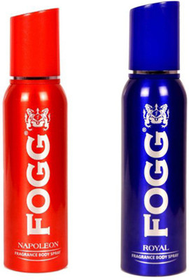 

Fogg ROYAL DEODORANT 120 ML+NAPOLEON DEODORANT 120 ML Deodorant Spray - For Men & Women(120 ml, Pack of 2)