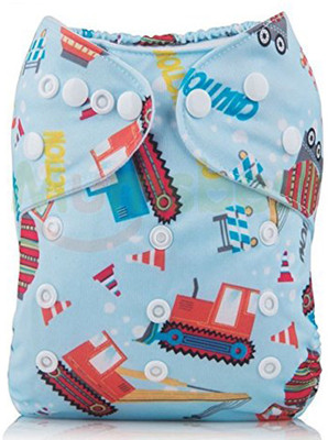 

Ole Baby Printed Cloth Diaper REUSABLE Nappy Organic Fabric Anti Bacterial Washable,Waterproof Premium Adjustable Small/Medium/Large Reusable Cloth Diaper 0-2 Years - M