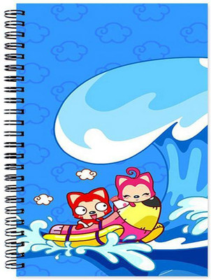 

Little Jaipur A5 Note Book(Cartoon, Multicolor)