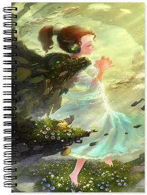 

Little Jaipur A5 Note Book(Comics, Multicolor)