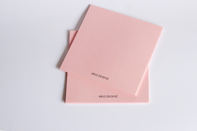 

EKA BRAND Assorted Note Book(PASTEL PINK UNI COLOR DIARY- SQUARE, Pink)
