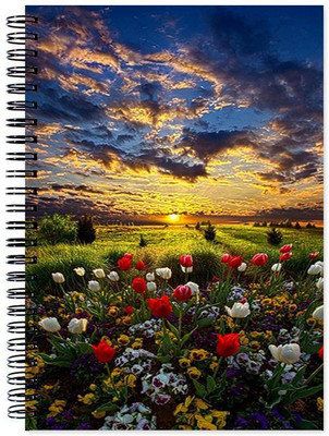 

Little Jaipur A5 Note Book(Flower, Multicolor)
