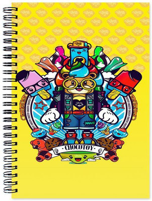 

Little Jaipur A5 Note Book(Cartoon, Multicolor)