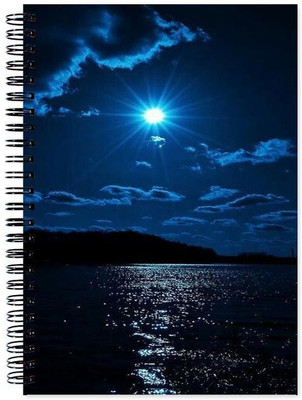 

Little Jaipur A5 Note Book(Moon, Multicolor)