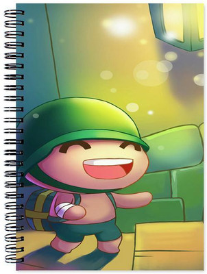 

Little Jaipur A5 Note Book(Cartoon, Multicolor)