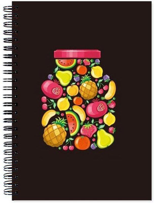 

Little Jaipur A5 Note Book(Food, Multicolor)