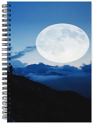 

Little Jaipur A5 Note Book(Moon, Multicolor)