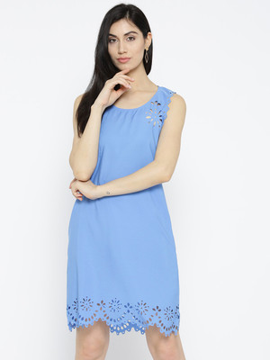 U&F Women A-line Blue Dress