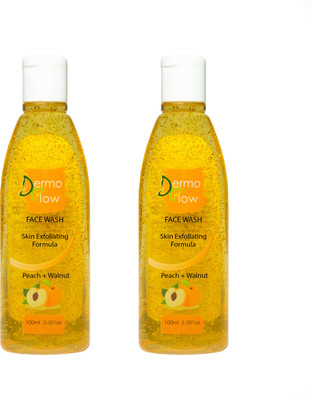 

DermoGlow Peach + Walnut (Pack of 2) Face Wash(200 ml)