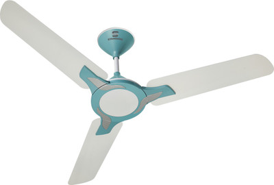 

Standard LEAFER 3 Blade Ceiling Fan(Pearl White Baby Blue, Pack of 1)