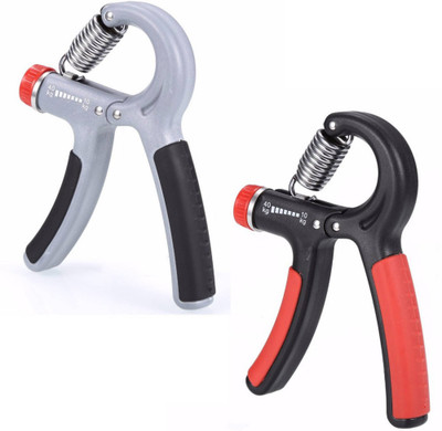 

Bruzone Premium Adjustable A13 Hand Grip/Fitness Grip(Orange, Black)