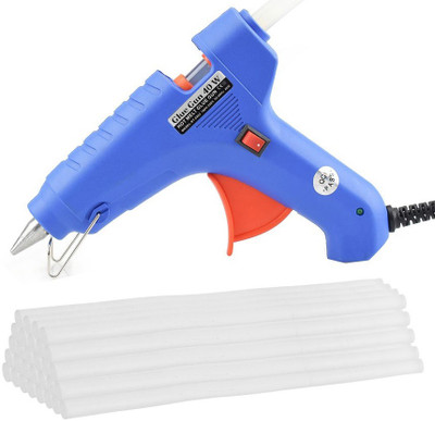 

OKASTA BOND 40W with 7 glue stick Hot Melt Glue Gun kit OK40W7S For Decorations, Bonding Artificial Flowers & Furniture High-Tech Professional Standard Temperature Corded Glue Gun(11 mm)