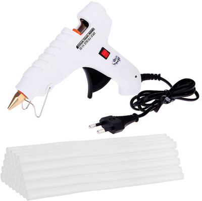 

OKASTA BOND with 7 glue Sticks Hot Melt Glue Gun kit 40 Watt For Quick Repairs, Paper & Cloth High-Tech Professional Electronic Standard Standard Temperature Corded Glue Gun(11 mm)