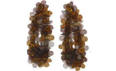 

Anuradha Art Jewellery Side Clip Tic Tac Clip(Brown)