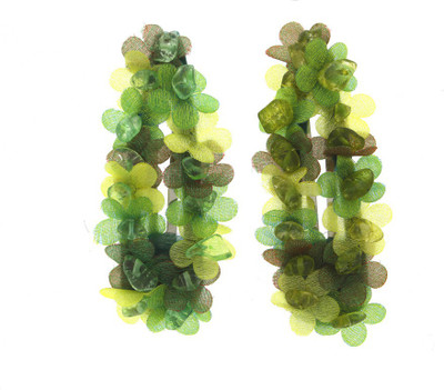 

Anuradha Art Jewellery Side Clip Tic Tac Clip(Green)