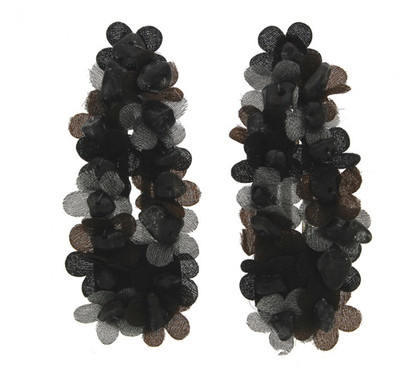 

Anuradha Art Jewellery Side Clip Tic Tac Clip(Black, Grey)