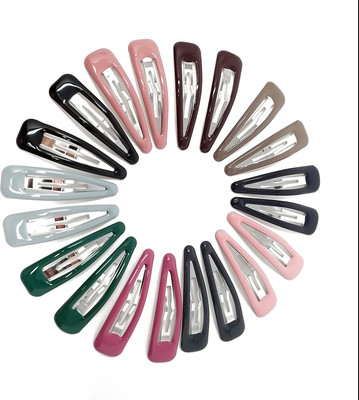 

Evolution Tic Tac Polished Romance Colors Snap Hair Clips for Kids/Girls/Women (Pack of 20) Tic Tac Clip(Multicolor)