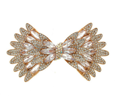 

Anuradha Art Jewellery Back Pin Hair Clip(Gold)