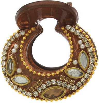 

Anuradha Art Jewellery Clutcher Hair Claw(Brown)