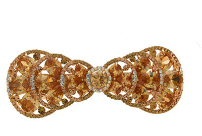

Anuradha Art Jewellery Back Pin Hair Clip(Gold)