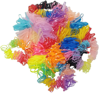 

Evolution Colorful Elastic Hair Tie Rubber Bands For Ponytails (Pack of 659) Rubber Band(Multicolor)