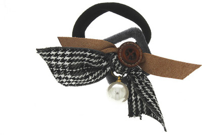 

Anuradha Art Jewellery Hair Rubber Band Rubber Band(Grey, Brown)