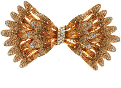 

Anuradha Art Jewellery Back Pin Hair Clip(Gold)