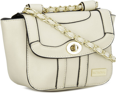 

Satya Paul Hand-held Bag(Beige)