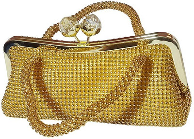 

Ekkta's Fashions Hand-held Bag(Gold)