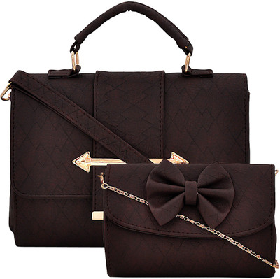 

Mark & Keith Hand-held Bag(Brown)