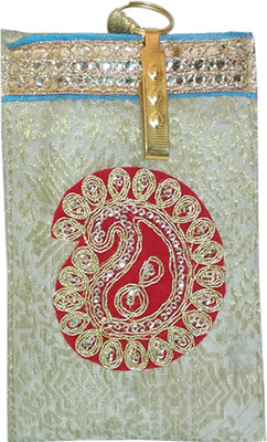 

3NG Pouch Potli(Red, Silver)