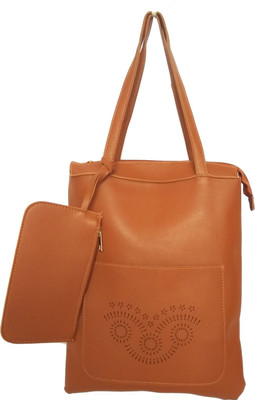 

Gaurangi Bags Hand-held Bag(Brown)