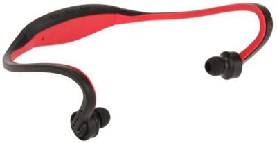 

BJA StylishBs19cHdphone035 Smart Headphones(Wireless), Red