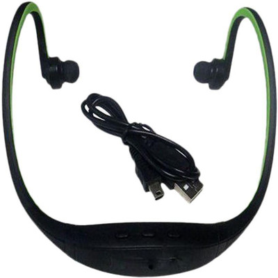 

BJA StylishBs19cHdphone043 Smart Headphones(Wireless), Green