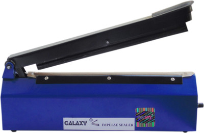 

Galaxy Hand Held Plastic pouch & Bag heat sealing packing Machine 11 inch (280 mm) Metal Body . 2 coil & 1 Teflon cloth Free . Table Top Heat Sealer(280 mm)