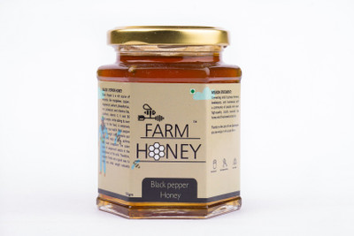 

Farm Honey Black Pepper Honey(350 g, Pack of 16)