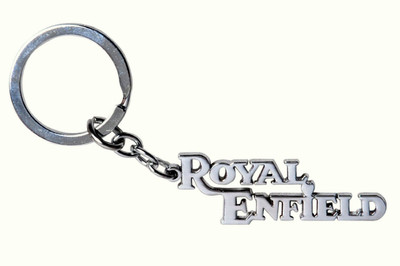 

Mahvi Toys Royal Enfield Bike chrome plated steel Key Chain