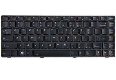 SellZone Replacement Keyboard For  Lenovo Ideapad Y480 Y480N Y480M Y480A Y480P Internal Standard Laptop Keyboard Compatible with Desktop, Laptop, Mac(Black)