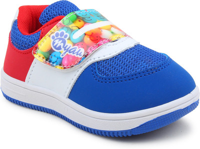 

Myau Boys & Girls Velcro Sneakers(Red, Blue