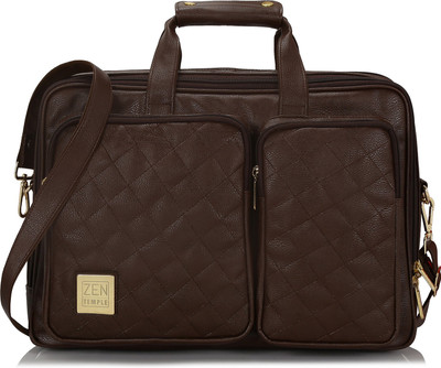 

Zen Temple 15 inch Laptop Messenger Bag(Brown)