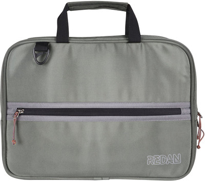 

Redan 15.6 inch Laptop Messenger Bag(Black), Green