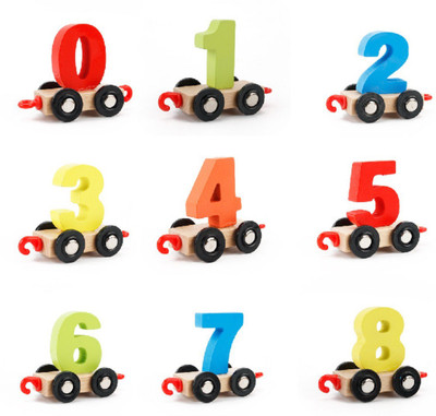

Emob Wooden Digital Number Train Learning & Educational Toy with Incredible Finishing(Multicolor)